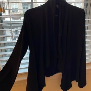 KAREN KANE “blazer” type drapey shrug.